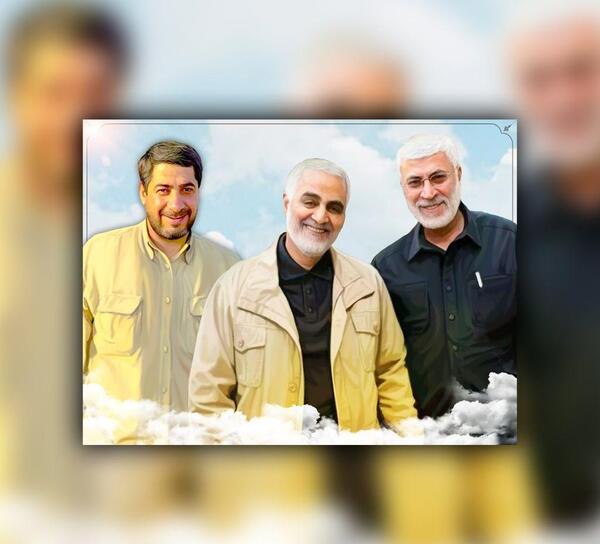 عکس دسته جمعی حاج قاسم