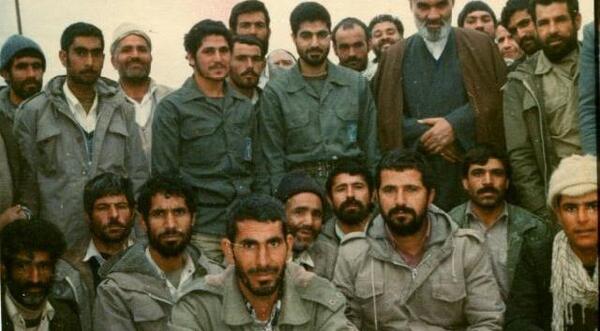 عکس دسته جمعی حاج قاسم