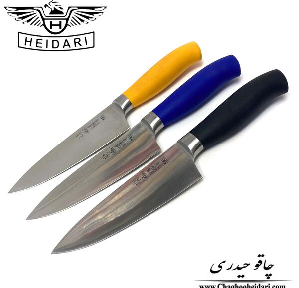عکس چاقو دسته زرد