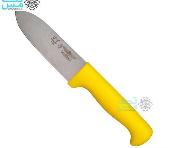 عکس چاقو دسته زرد