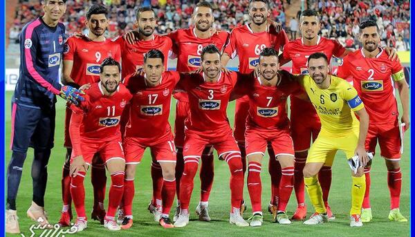 عکس دسته جمعی از بازیکنان پرسپولیس