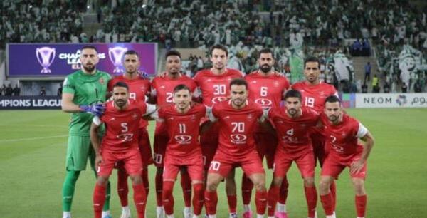 عکس دسته جمعی از بازیکنان پرسپولیس
