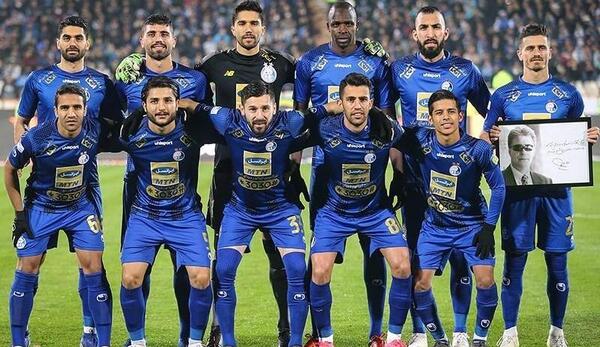 عکس دسته جمعی بازیکنان استقلال