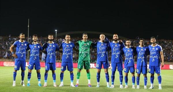 عکس دسته جمعی بازیکنان استقلال