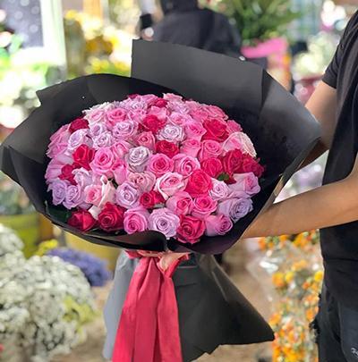 عکس دسته گل تبریک روز زن