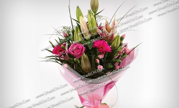 عکس دسته گل تبریک روز زن