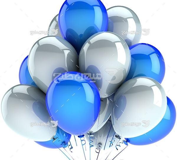 عکس یه دسته بادکنک
