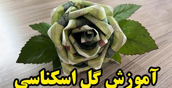 عکس دسته گل با اسکناس