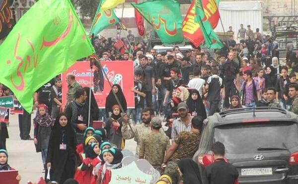 عکس دسته عزاداری امام حسین