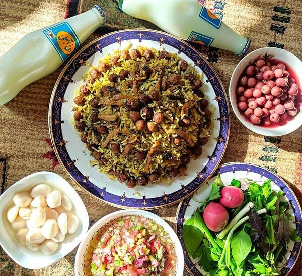 عکس سوتی پلو با گوشت قلقلی