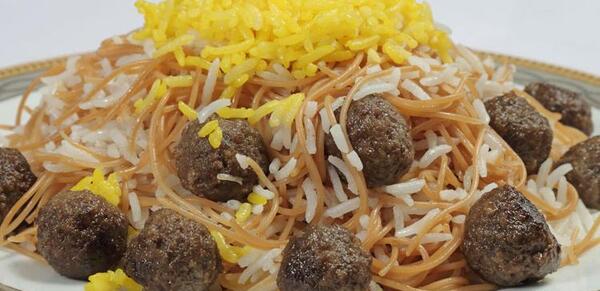 عکس سوتی پلو با گوشت قلقلی