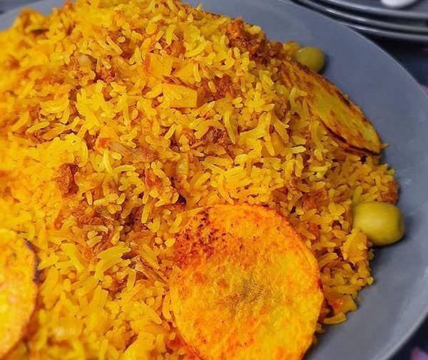 عکس سوتی پلو با تن ماهی