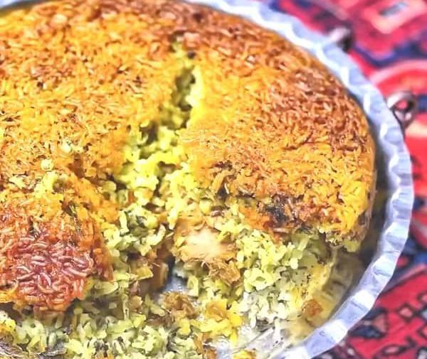 عکس سوتی پلو با تن ماهی
