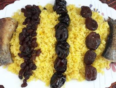 عکس سوتی پلو با تن ماهی