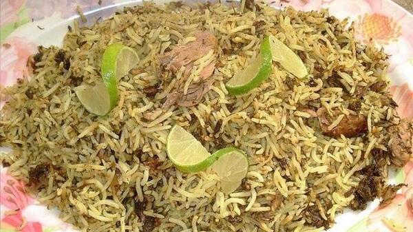 عکس سوتی پلو با تن ماهی