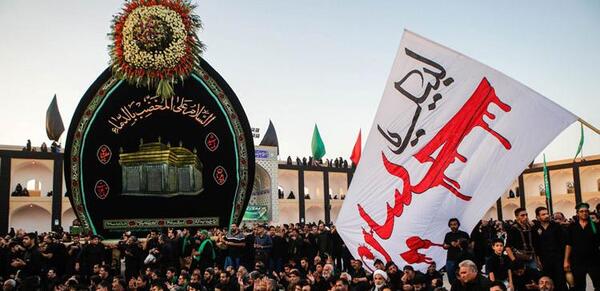 عکس نخل عزاداری یزد