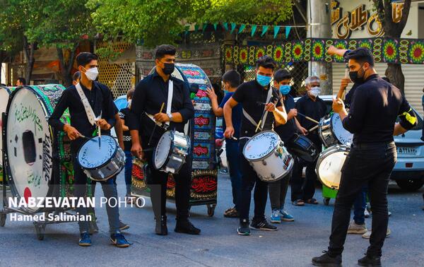 عکس از دسته های عزاداری