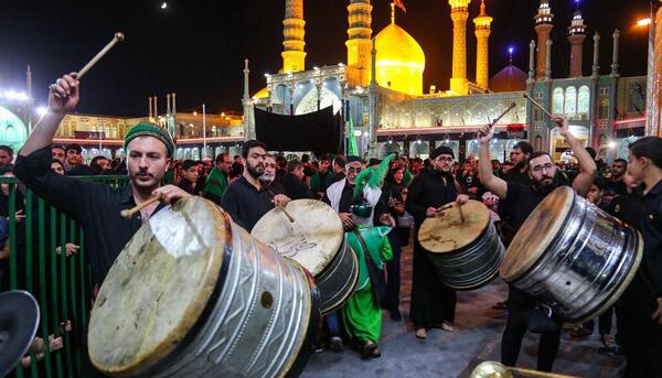 عکس از دسته های عزاداری
