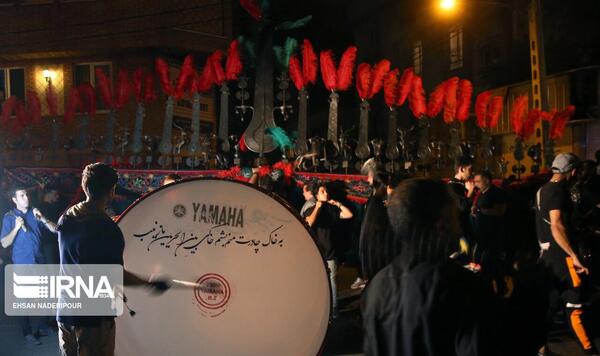 عکس از دسته های عزاداری