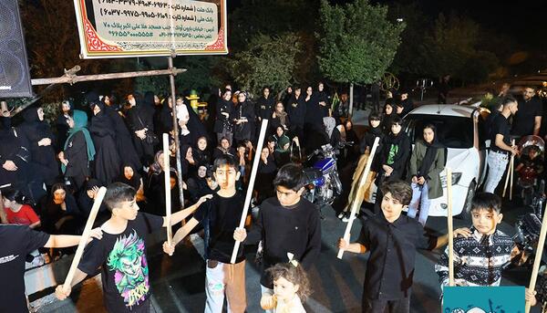 عکس از دسته های عزاداری