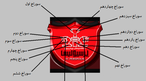 عکس سوتی های پرسپولیس