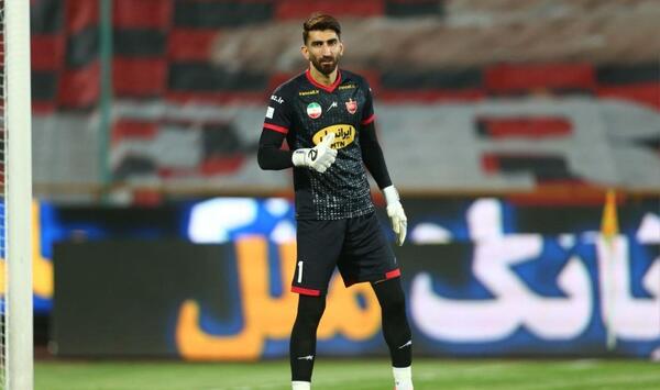 عکس سوتی دروازه بان پرسپولیس