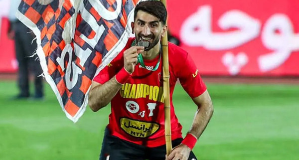 عکس سوتی دروازه بان پرسپولیس