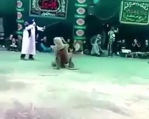 عکس سوتی تعزیه شیر