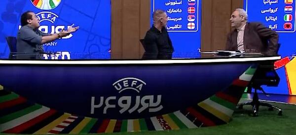 عکس سوتی جواد خیابانی در یورو ۲۰۲۴