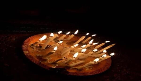 عکس شمع عزاداری امام حسین