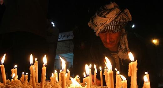عکس شمع عزاداری امام حسین