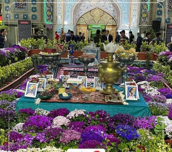عکس سفره هفت سین عزاداری