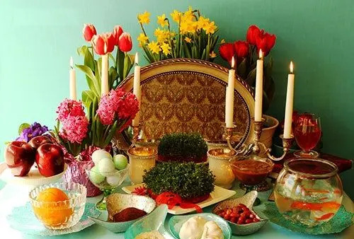 عکس سفره هفت سین عزاداری