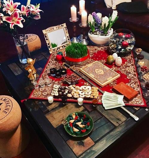 عکس سفره هفت سین عزاداری