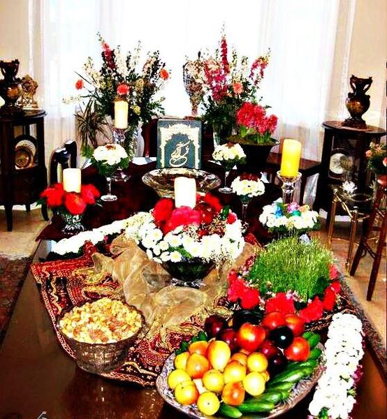 عکس سفره هفت سین عزاداری