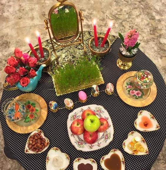 عکس سفره هفت سین عزاداری