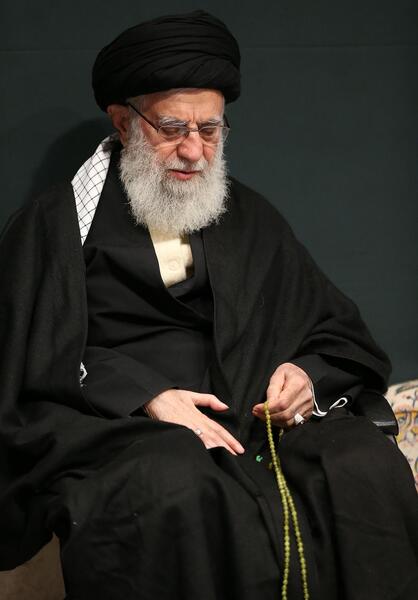 عکس عزاداری مقام معظم رهبری