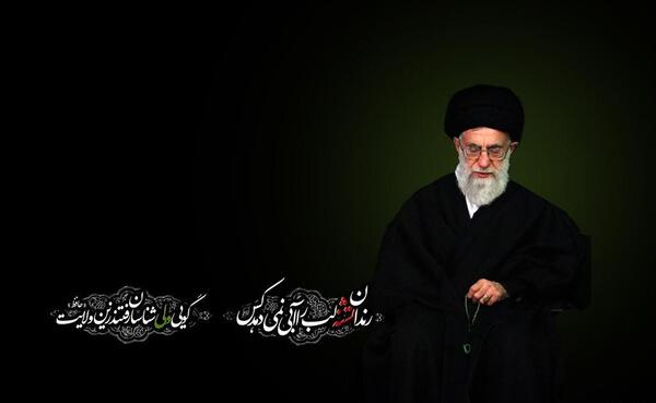 عکس عزاداری مقام معظم رهبری