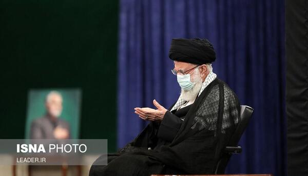 عکس عزاداری مقام معظم رهبری