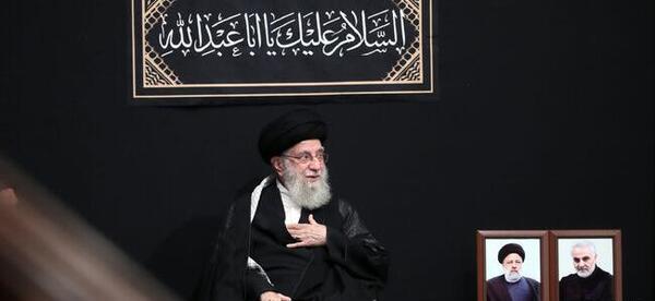 عکس عزاداری مقام معظم رهبری