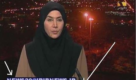 عکس سوتی شبکه خبر امشب