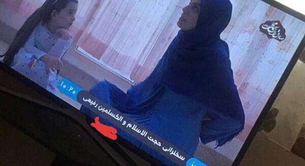 عکس سوتی شبکه سه در برنامه زنده