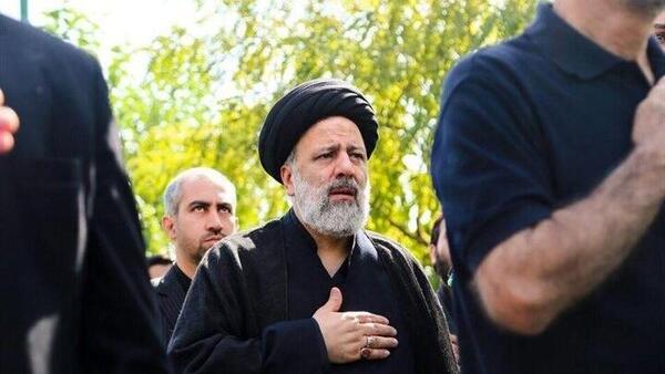 عکس عزاداری خانواده رئیسی