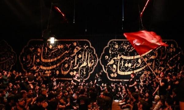 عکس عزاداری برای امام حسین