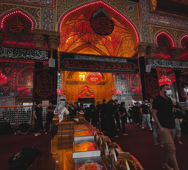 عکس حرم امام حسین برای محرم
