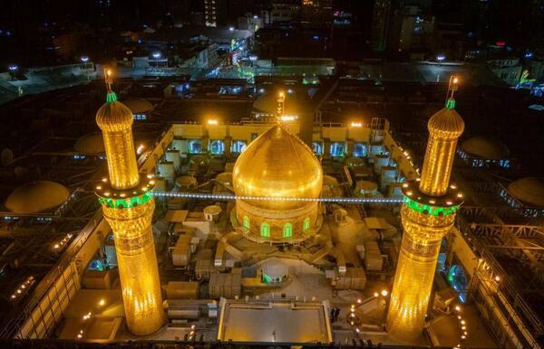 عکس حرم امام حسین برای محرم