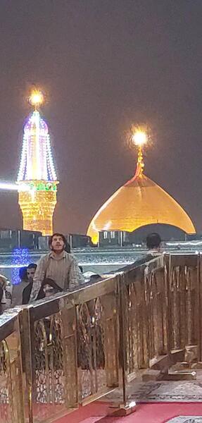 عکس از حرم امام حسین و حضرت عباس
