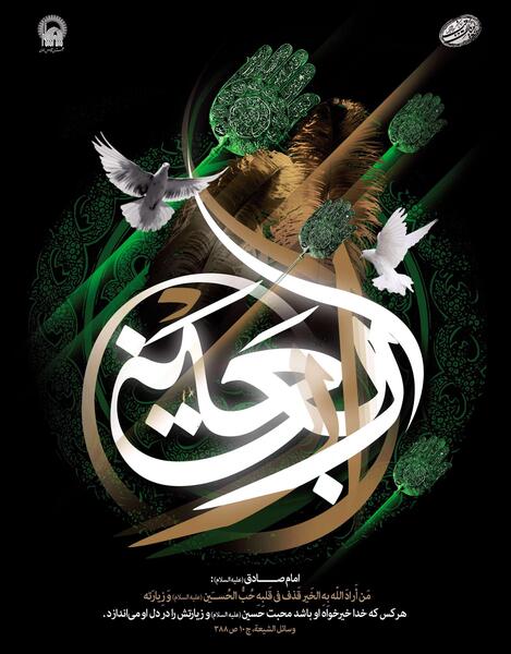 عکس امام حسین سلام الله علیها