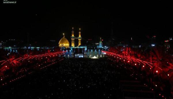 عکس پرچم سیاه عزاداری
