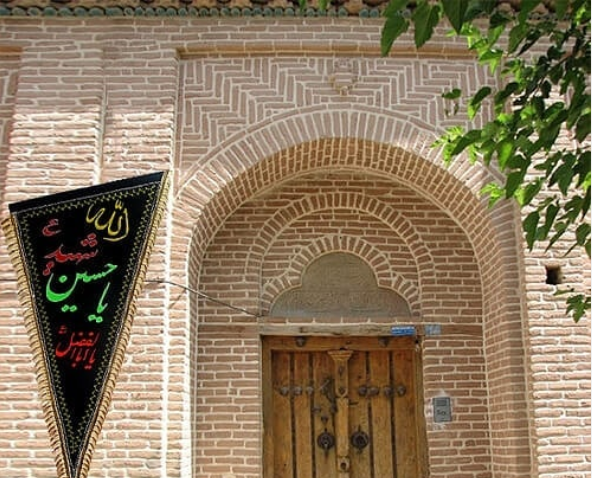عکس پرچم سیاه عزاداری